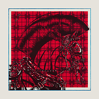 ☆芸術的デザイン☆エルメス  Cheval Punk Bandana Cheval Punk pocket square 45 | Hermès Finland